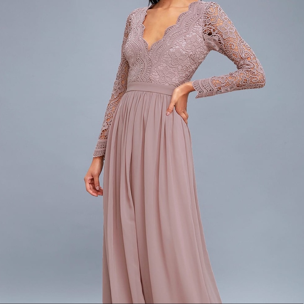 Lulus awaken my love maxi dress